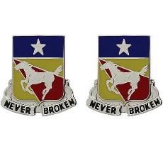 221st Cavalry Regiment Unit Crest (Never Broken)